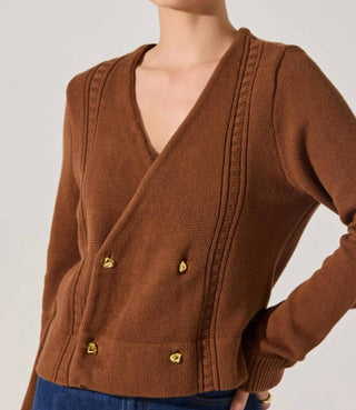 Astr - Merritt Double Breasted Cardigan