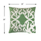Dora Vintage Vine Pillow Covers With Hidden Zipper (Set of 2) - Green