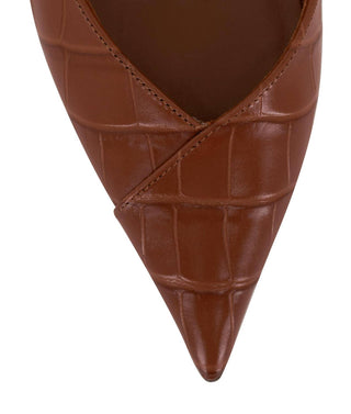 Jimmy Choo - Women's crocodile embossed pump