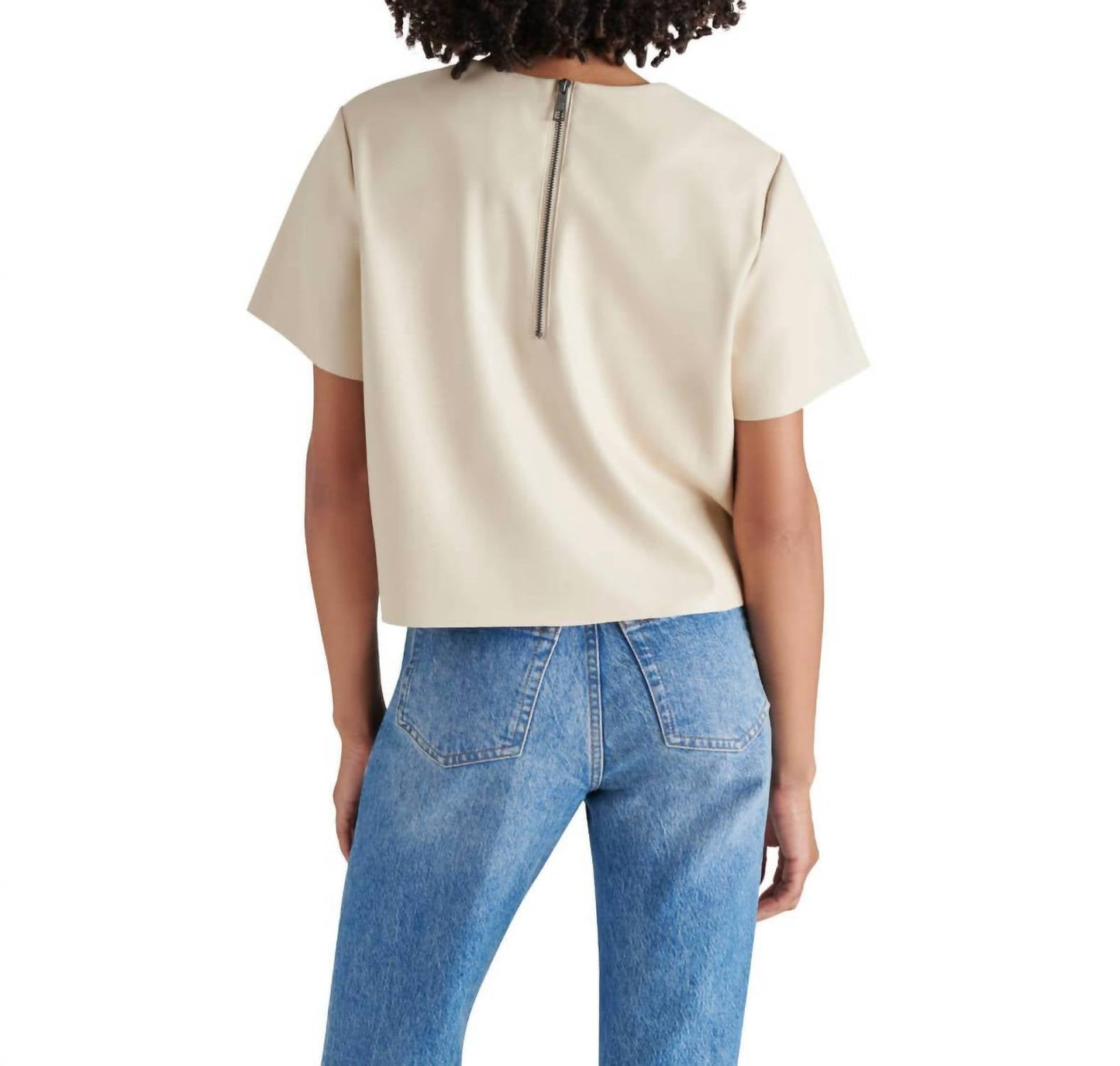 Steve Madden - Ezra Faux Leather Top