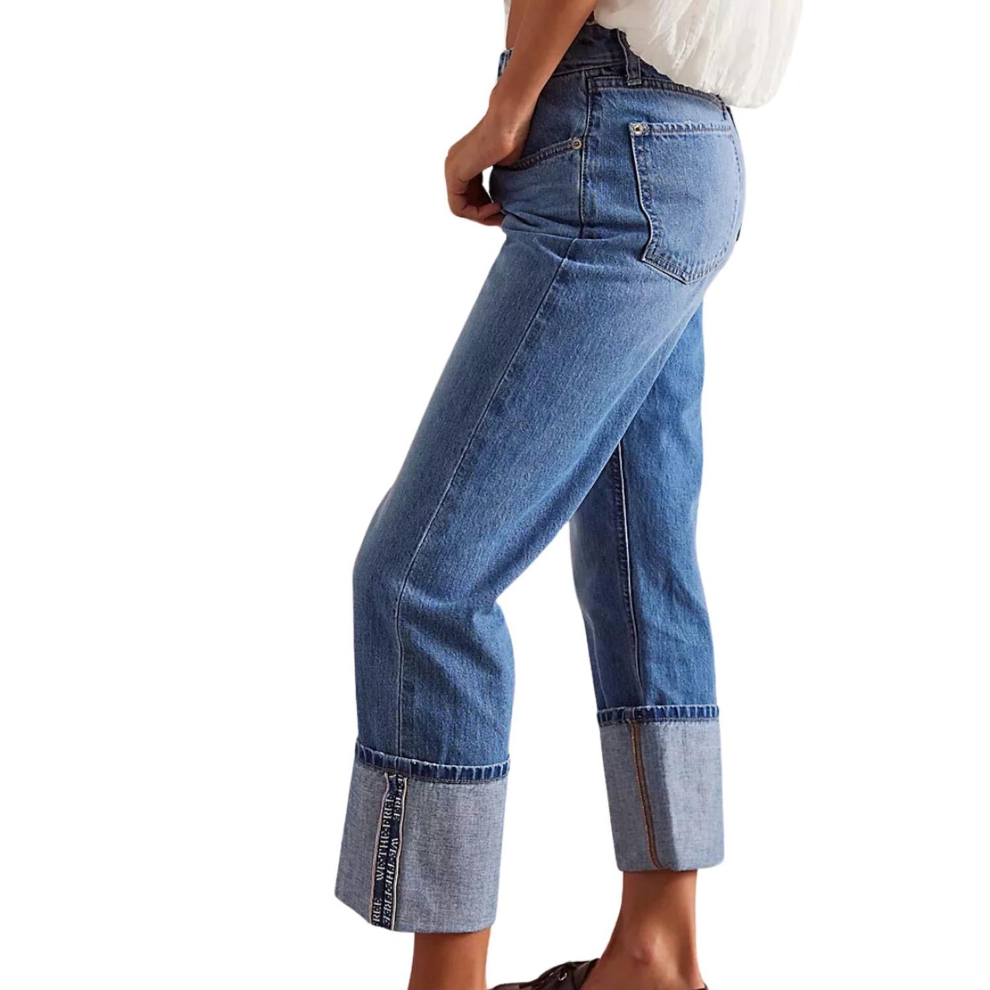 Free People - Women's We The Free Slim Shade Selvedge Jeans