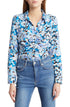 rails-lisa-floral-ruched-button-up-blouse-xsmall
