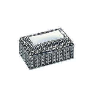 Creative Gifts International - Rectangular Box with Beaded Antique Design