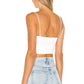 Lovers + Friends - Ida Twist Front Poly Ruched Top