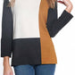 Multiples - Block Sleeves Sweater