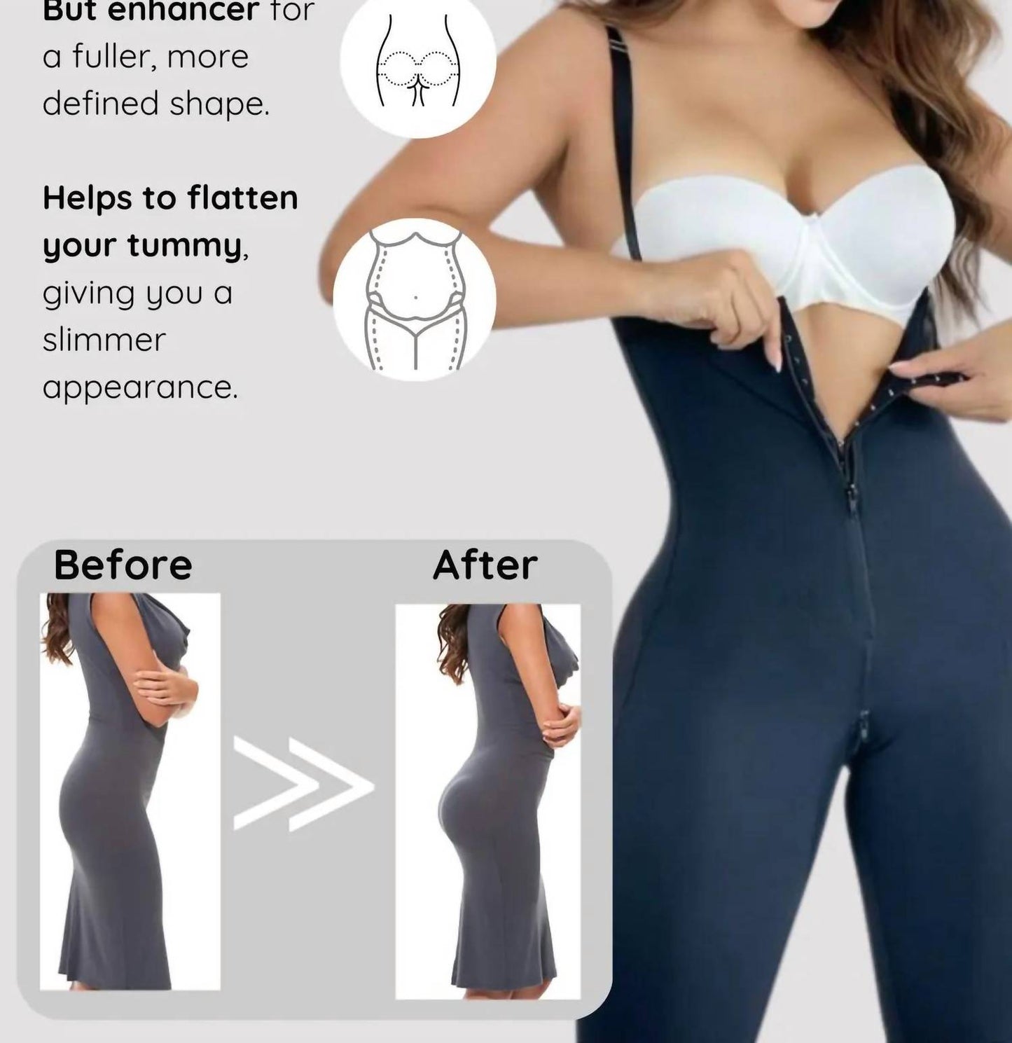 Siluets - Total Body Sculpting Bodysuit – Full Control & Everyday Versatility.