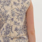 Entro - Show Me The Way Floral Quilted Vest