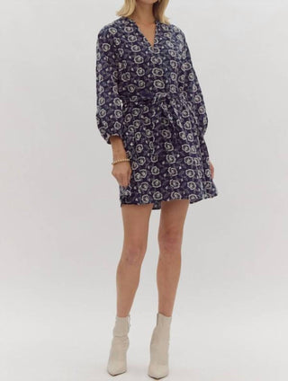 Entro - Floral Short Dress