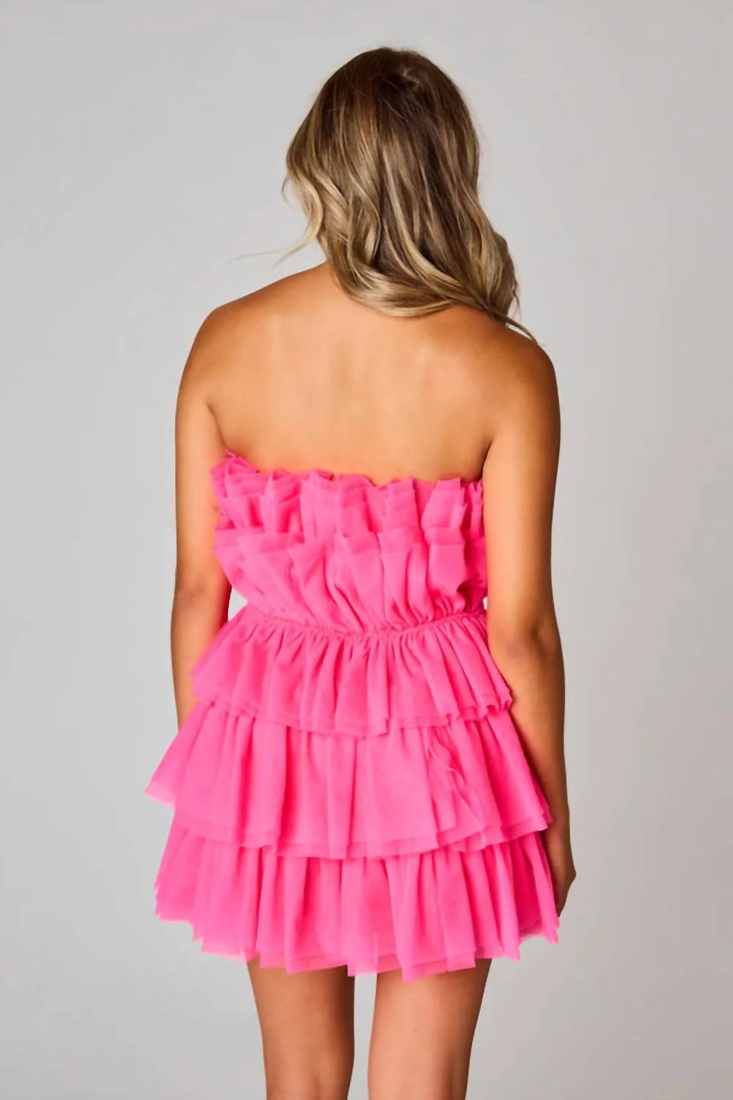 Buddylove - Powder Puff Tulle Mini Dress