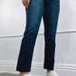 Risen - Caden Mid Rise Straight Leg Jeans