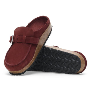 Birkenstock - Unisex Buckley Suede Clogs
