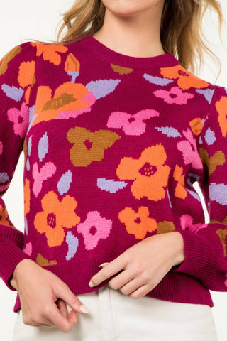 Thml - Flower Groove Sweater