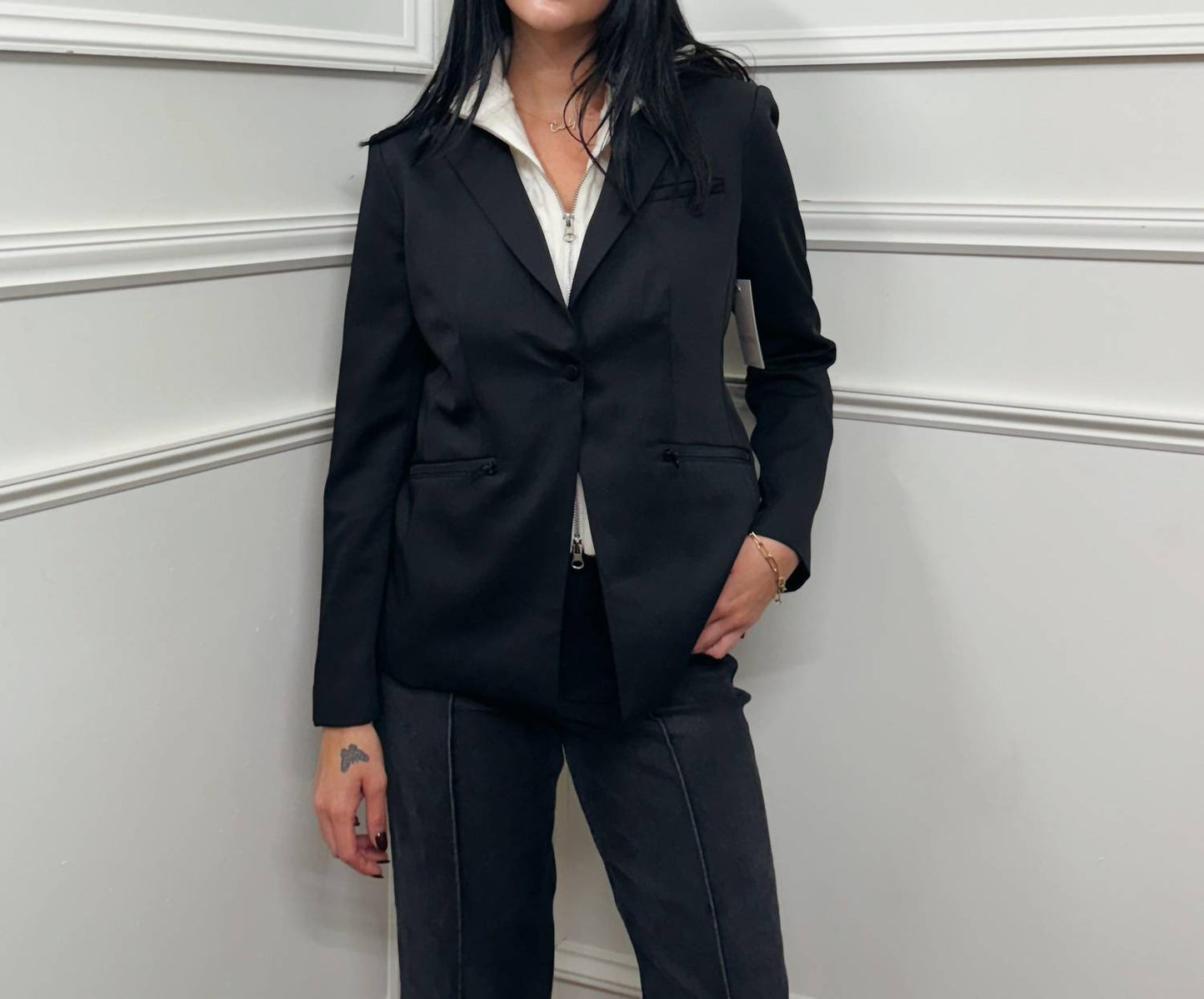 Elan - Sweater Blazer Set