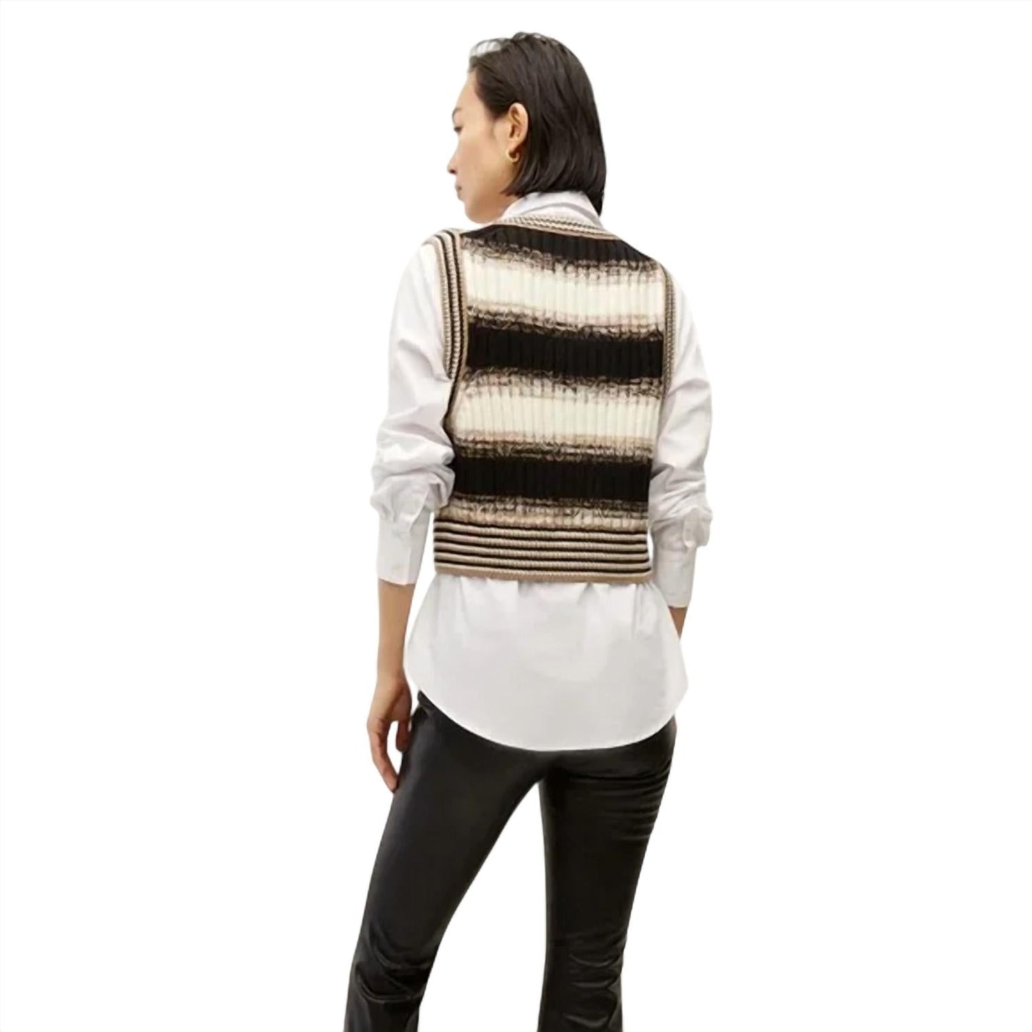 Veronica Beard - Spear Mixed Media Vest