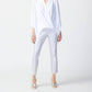 Joseph Ribkoff - Metallic Slim Crop Pants