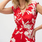 Joseph Ribkoff - Floral Split Front Dress