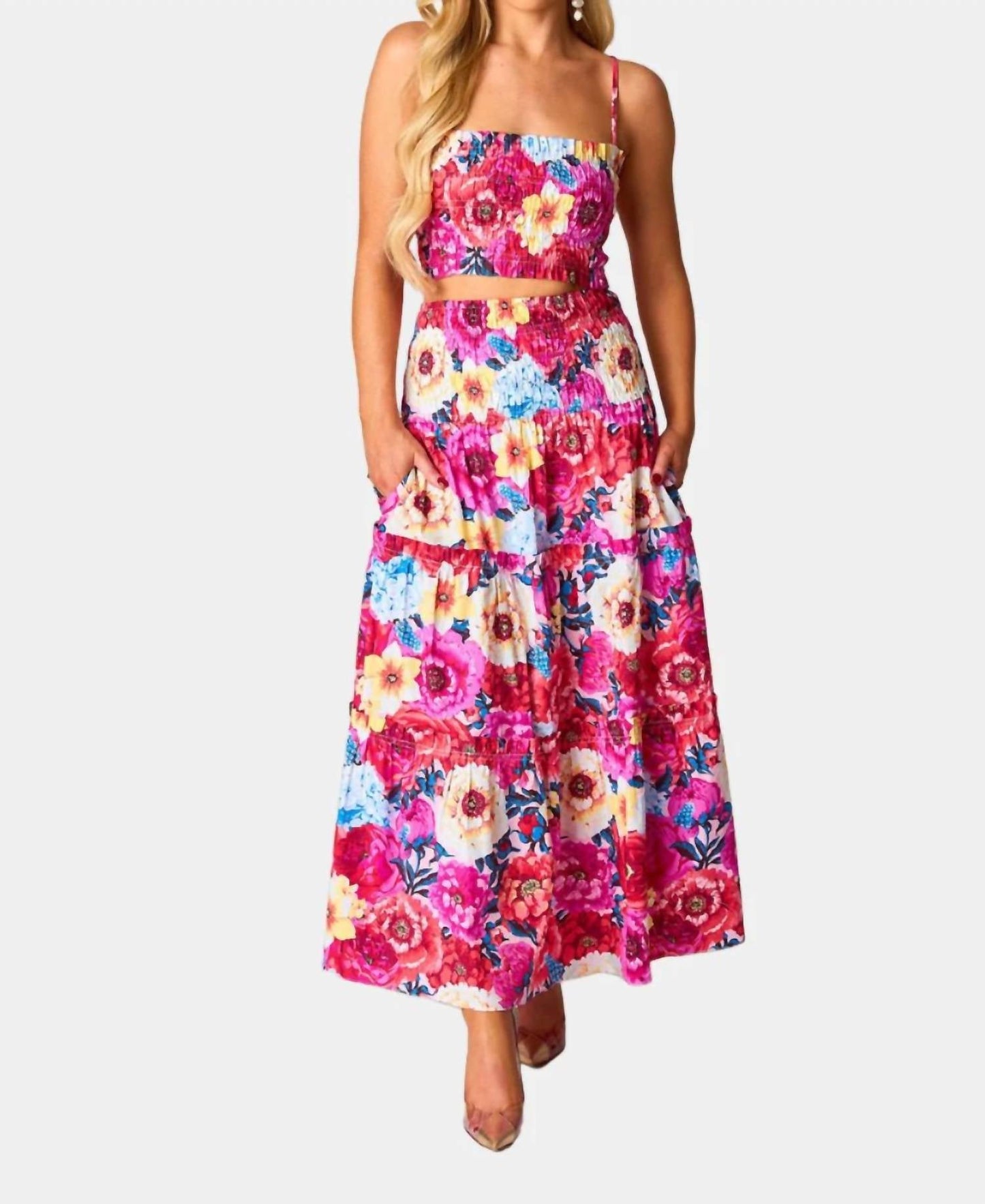 Buddylove - Tamra Smocked Two-Piece Set