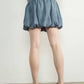 Aaron & Amber - Bubble Denim Mini Skirts