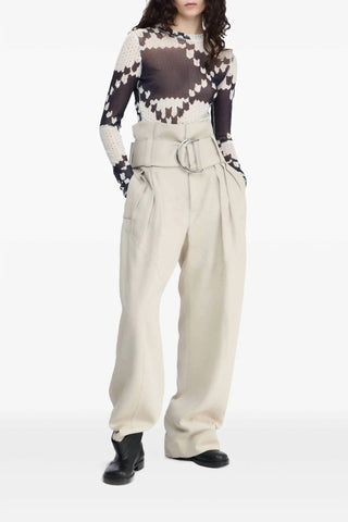 Jw Anderson - Gathered D Ring Trouser