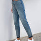Trendsi - Judy Blue Full Size Mid Rise Rigid Magic Release Hem Jeans
