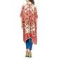 Yak & Yeti - Boho Floral Mandala Kimono Wrap