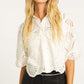 Caballero - Juliette Embroidered Eyelet Top