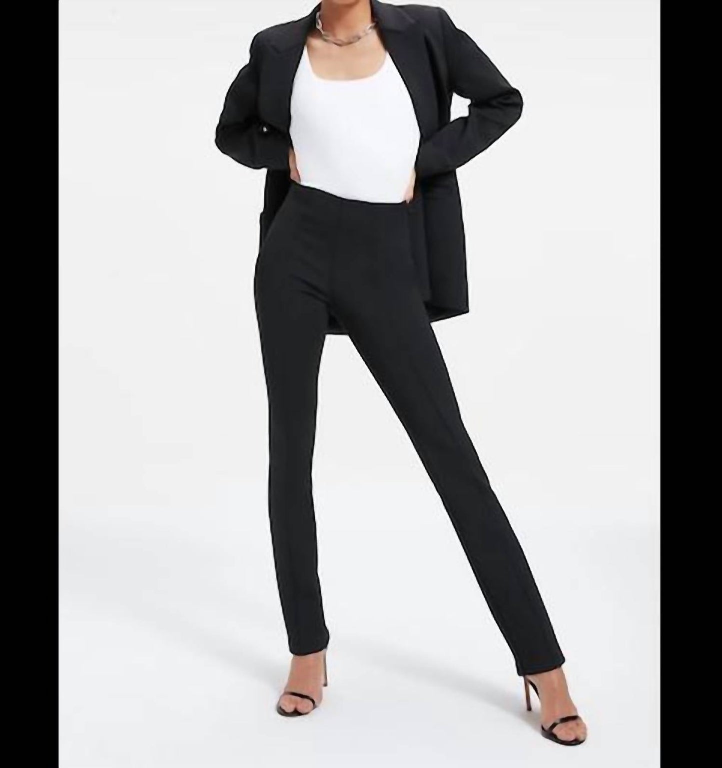 Good American - Scuba Slim Flare Pants