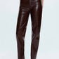 Pistola - Cassie Super High Rise Croc Straight Pant
