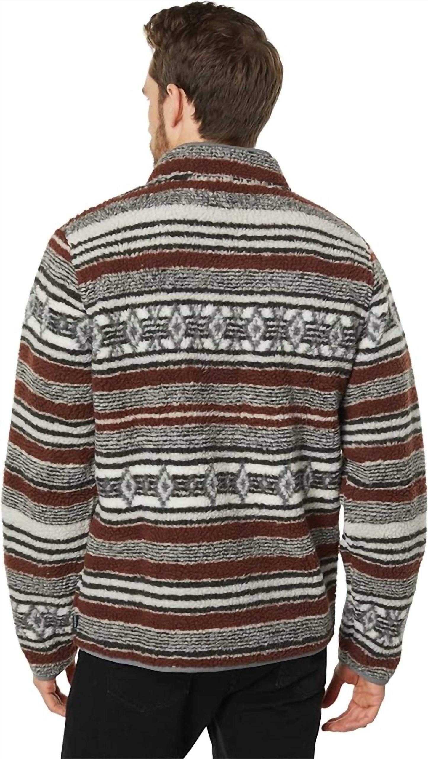Lucky Brand - Southwestern Sherpa Utility Jacket