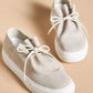 All Black - Women's Gathered Sneak Sneaker