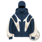 Flame Graphic Balaclava Hooded Zip Up Jacket