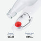 Swing Top Glass Bottles with Airtight Lids- 16 Oz 6 Pack