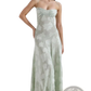 Floral Lace Backless Maxi Party Dress