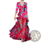 Floral Tiered Maxi Dress with Ruffled Layers
