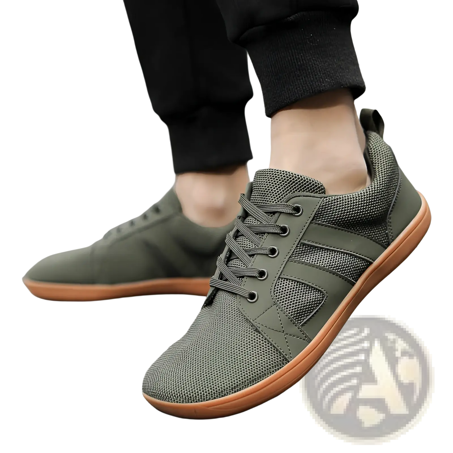 Fly-knit Wide Last Sneakers Breathable Mesh Shoes