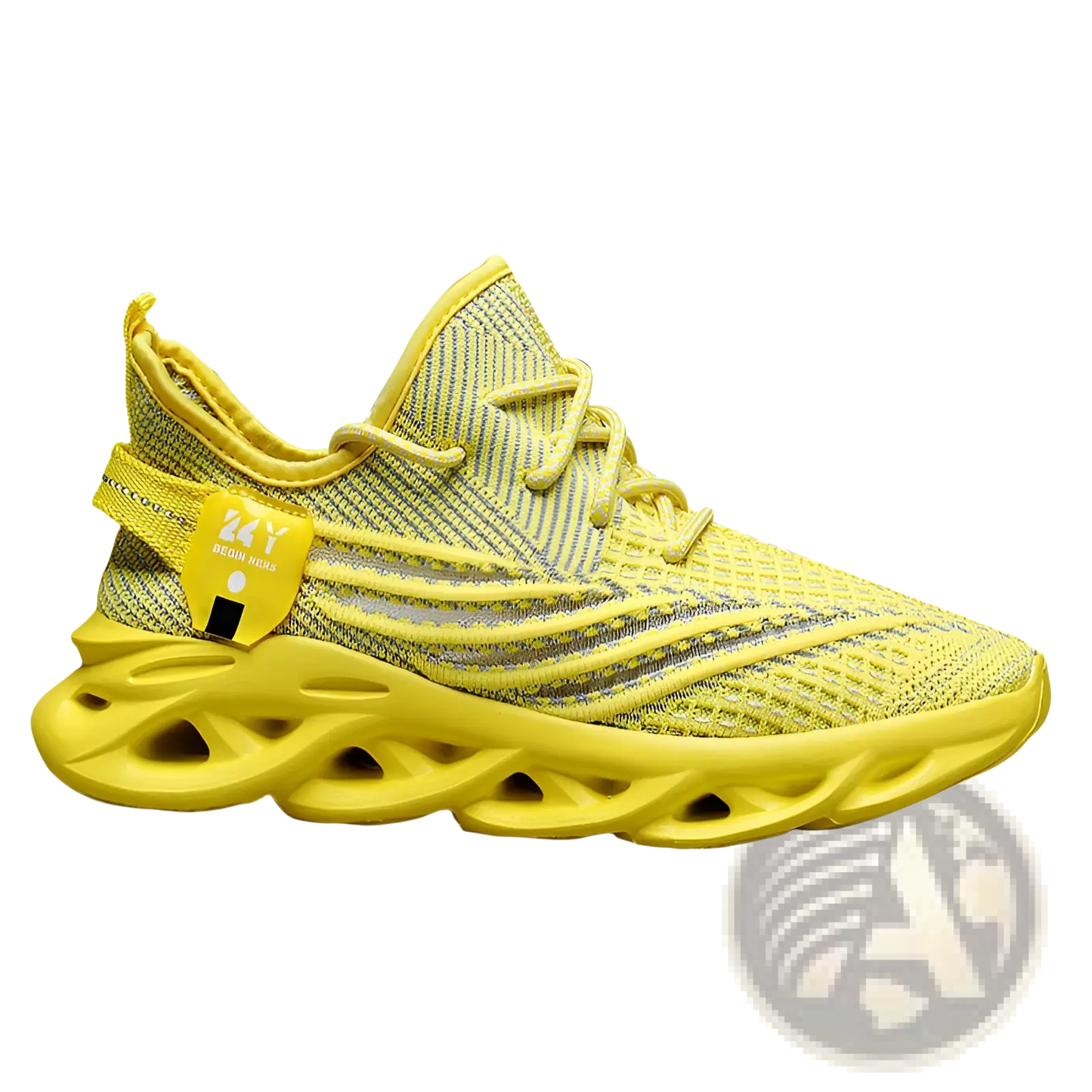 Flyknit Mesh Platform Running Shoes for Men
