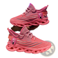 Flyknit Mesh Platform Running Shoes for Men