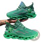 Flyknit Mesh Platform Running Shoes for Men
