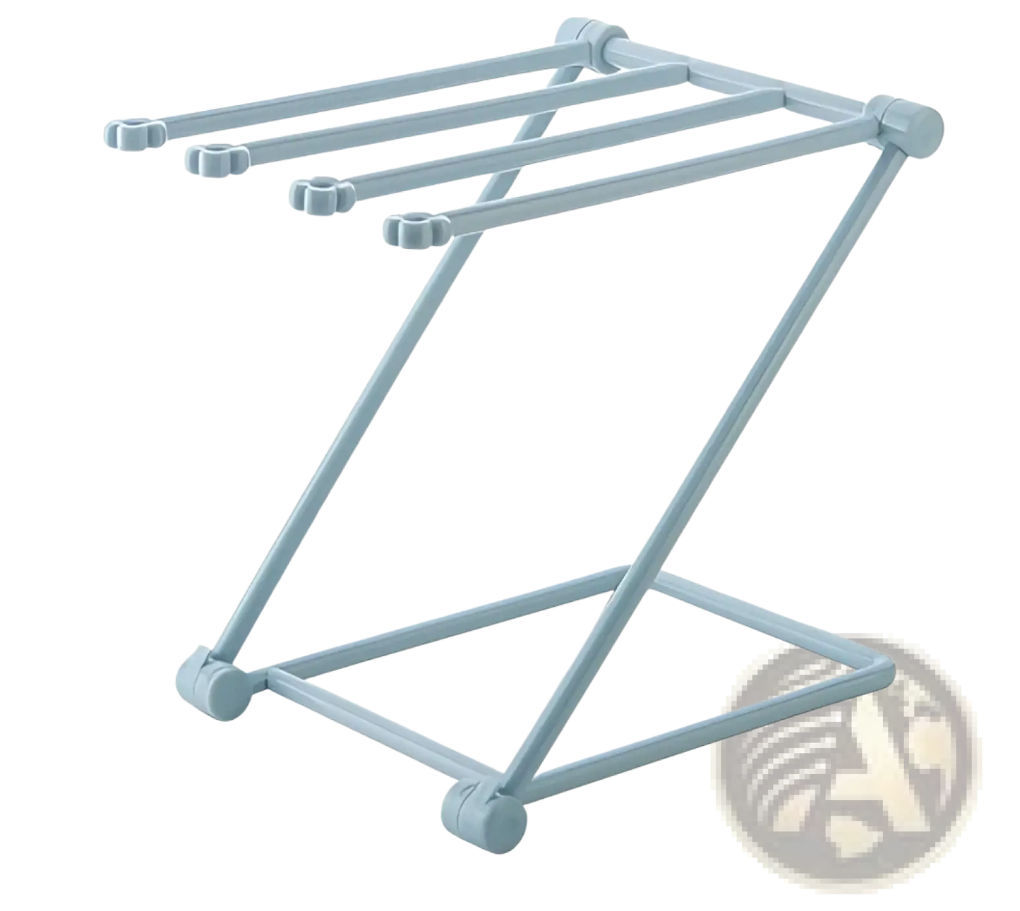 Foldable Dishcloth Rack Kitchen Towel Organizer Shelf