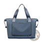 Foldable Gym Bag Waterproof Travel Duffel with Shoe Pocket