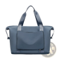 Foldable Gym Bag Waterproof Travel Duffel with Shoe Pocket