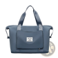 Foldable Gym Bag Waterproof Travel Duffel with Shoe Pocket