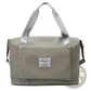 Foldable Gym Bag Waterproof Travel Duffel with Shoe Pocket