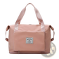 Foldable Gym Bag Waterproof Travel Duffel with Shoe Pocket