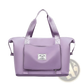 Foldable Gym Bag Waterproof Travel Duffel with Shoe Pocket