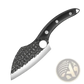 Forged High Carbon Steel Outdoor Chef Knife with Sheath