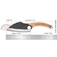Forged High Carbon Steel Outdoor Chef Knife with Sheath