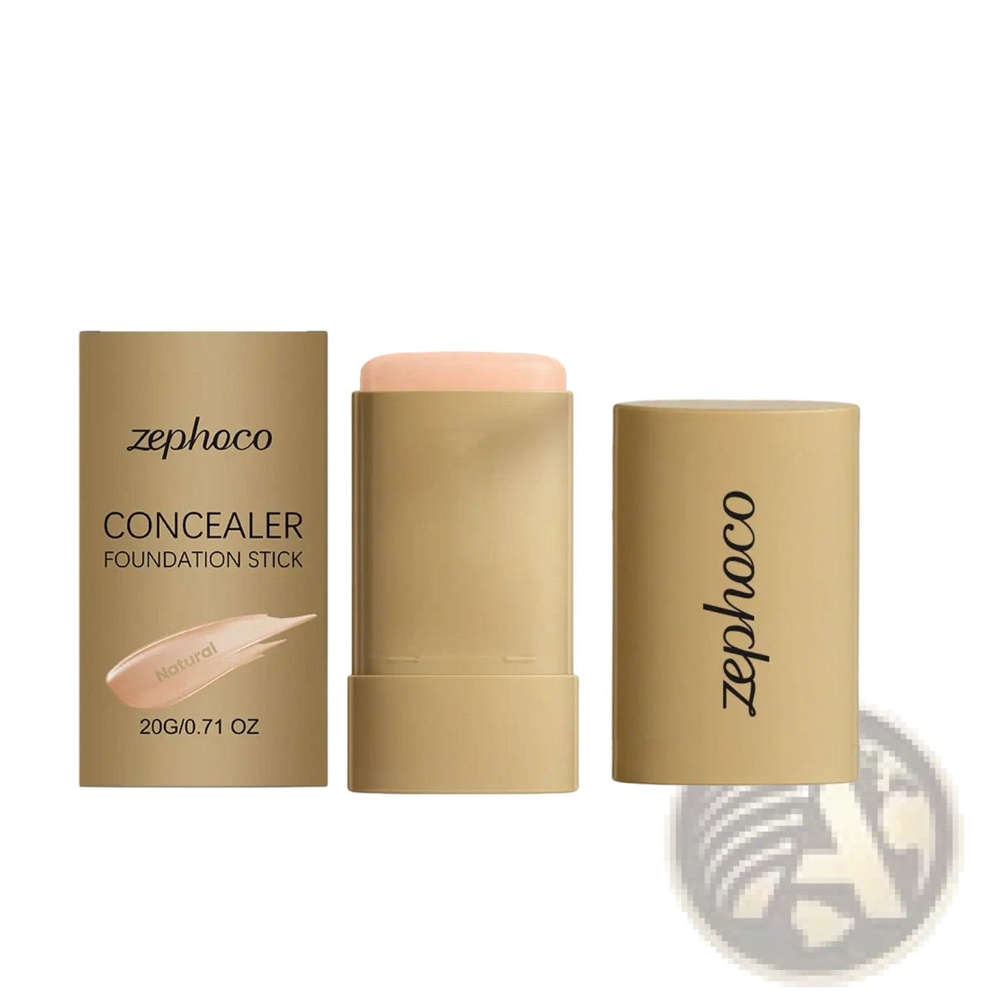 Foundation Stick Zephoco Natural Concealing Makeup