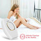 Foldable Ipl Laser Hair Removal Device with Gold Accents