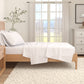 Cotton Solid Flannel Sheet - Nordic Collection